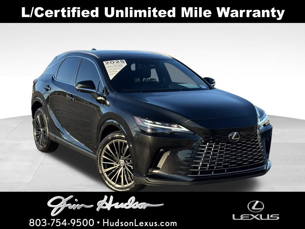 2025 Lexus RX 350 Navigation L/Certified Unlimited Mile Warranty