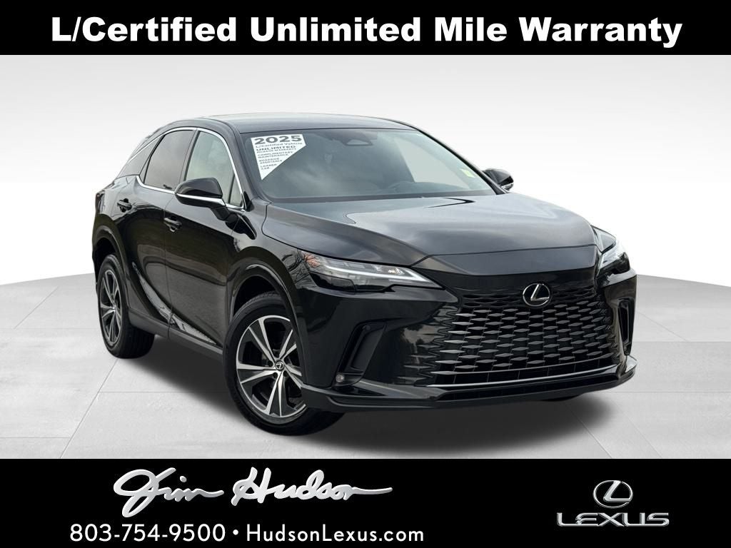2025 Lexus RX 350 Technology Package L/Certified Unlimited Mile Warr