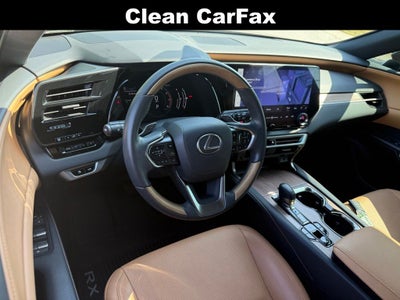 2023 Lexus RX 350 Premium Navigation L/Certified Unlimited Mile Warranty