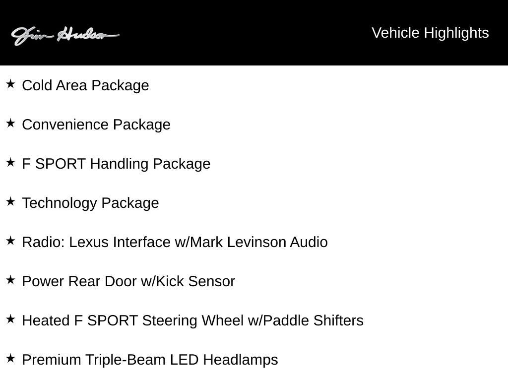 2024 Lexus RX 350 F Sport Handling