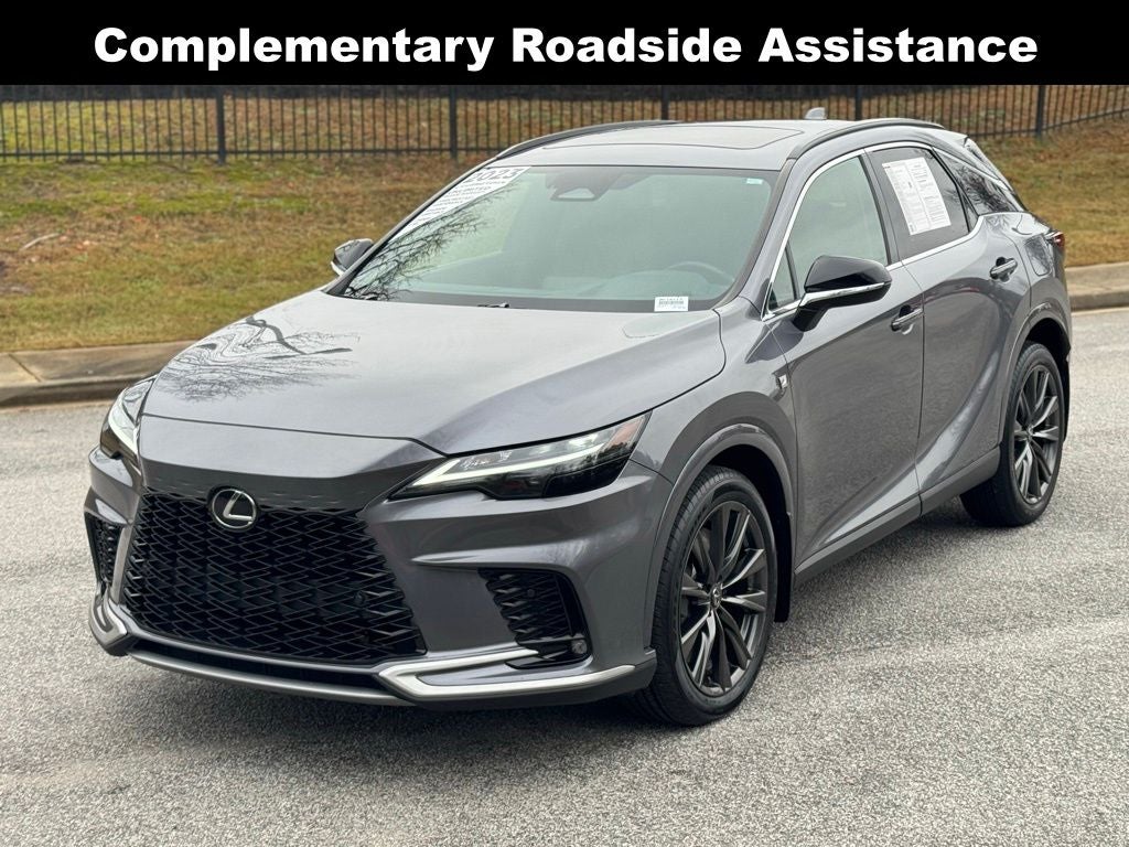 2023 Lexus RX 350 F Sport Handling Navigation L/ Certified Unlimited Mile Warranty