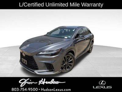 2024 Lexus RX 350 F Sport Handling Navigation L/Certified Unlimited Mile Warranty