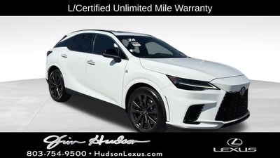 2024 Lexus RX 350 F Sport Handling Navigation L/Certified Unlimited Mile Warranty