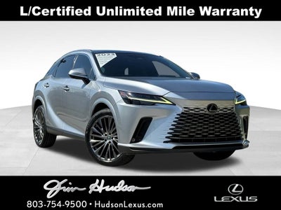 2023 Lexus RX 350h Luxury L/Certified Unlimited Mile Warranty