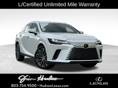 2024 Lexus RX 350h Premium Plus Navigation L/Certified Unlimited Mile Warranty