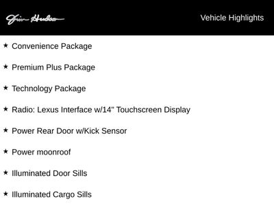 2025 Lexus RX 350h Premium Plus Convenience Technology Navigation
