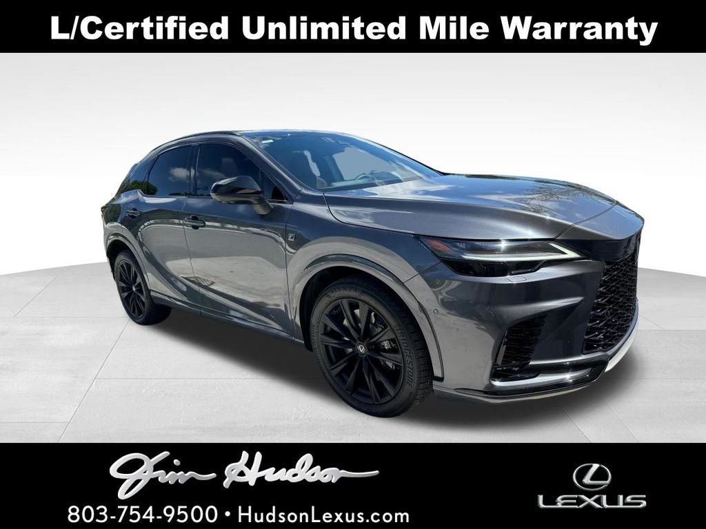 2024 Lexus RX 500h F SPORT Performance Navigation Mark Levinson L/Certified Unlimited Mil