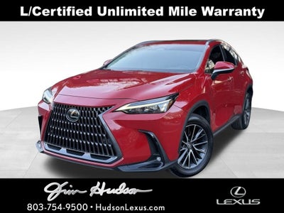2025 Lexus NX 350 Premium Navigation L/ Certified Unlimited Mile Warranty