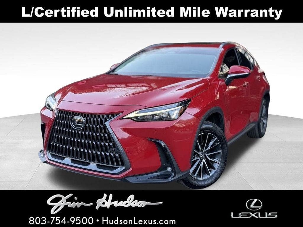 2025 Lexus NX 350 Premium Navigation L/ Certified Unlimited Mile Warranty