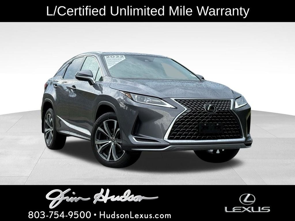 2022 Lexus RX 350 Navigation L/Certified Unlimited Mile Warranty