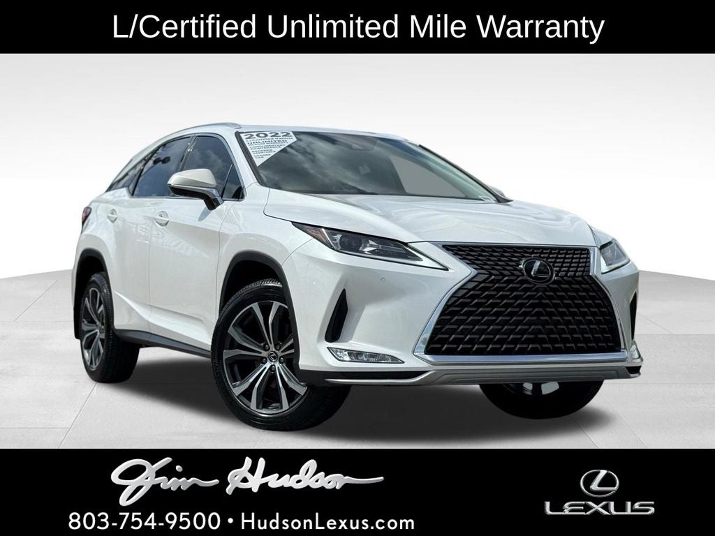 2022 Lexus RX 350 Navigation L/Certified Unlimited Mile Warranty