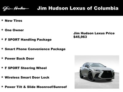 2024 Lexus NX 350 F SPORT Handling