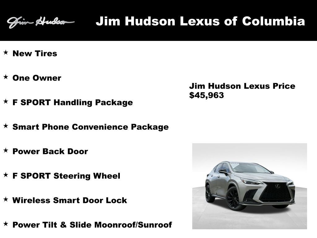 2024 Lexus NX 350 F SPORT Handling