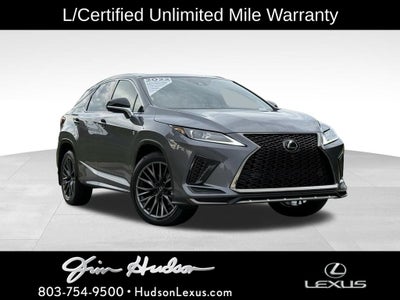 2022 Lexus RX 350 F Sport Handling