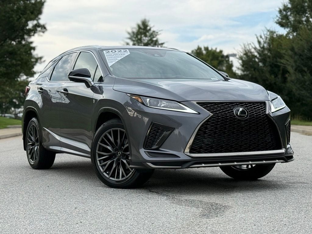 2022 Lexus RX 350 F Sport Handling