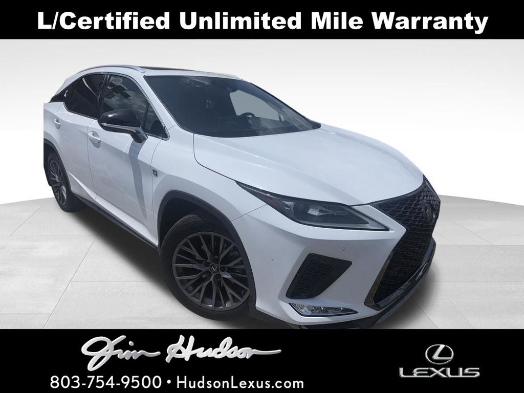 2022 Lexus RX 350 F Sport Handling Navigation L/Certified Unlimited Mile Warranty