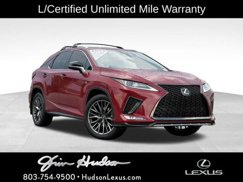 2022 Lexus RX 350 F Sport Handling Navigation L/Certified Unlimited Mile Warranty