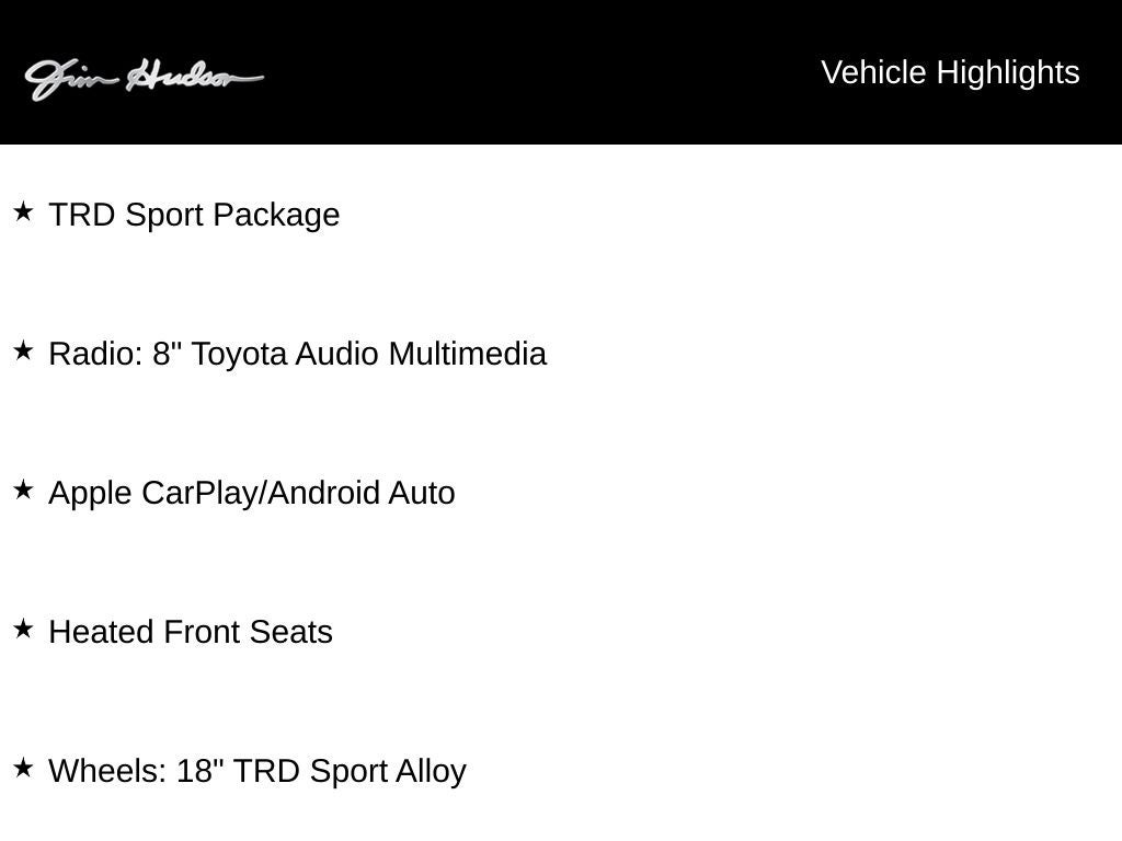 2025 Toyota Tacoma TRD Sport