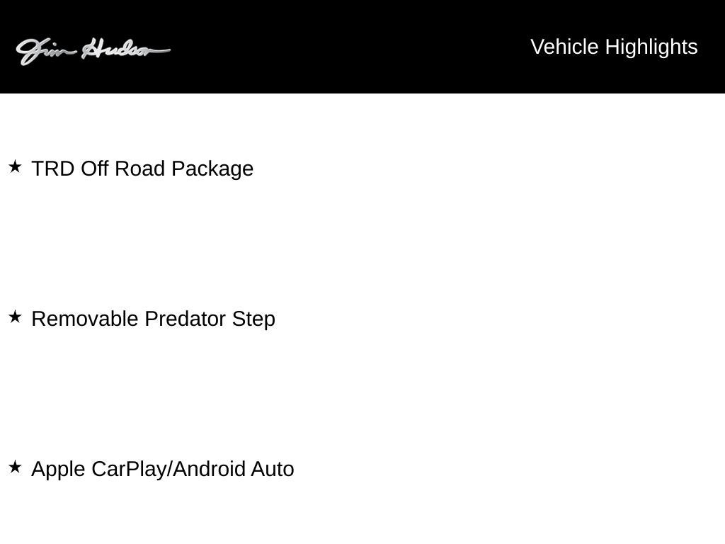 2026 Toyota Tacoma TRD Off-Road