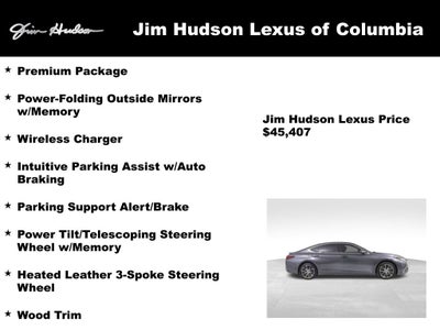 2023 Lexus ES 300h L/Certified Unlimited Mile Warranty