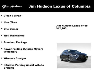 2023 Lexus ES 300h L/Certified Unlimited Mile Warranty