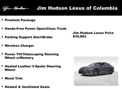 2022 Lexus ES 350 L/Certified Unlimited Mile Warranty