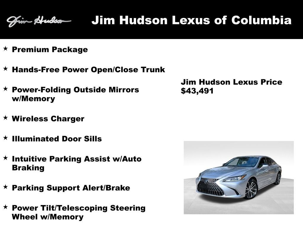 2024 Lexus ES 350 L/Certified Unlimited Mile Warranty