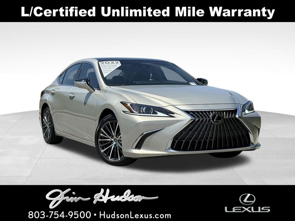 2022 Lexus ES 350 Navigation L/Certified Unlimited Mile Warranty