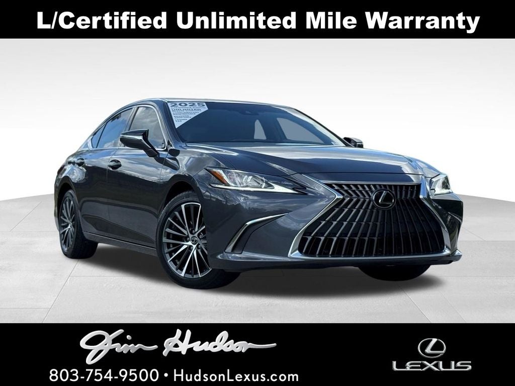 2025 Lexus ES 350 Premium L/Certified Unlimited Mile Warranty
