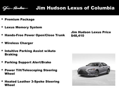2025 Lexus ES 350 Premium L/Certified Unlimited Mile Warranty