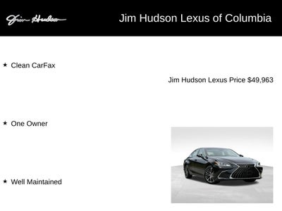 2024 Lexus ES 350 Premium L/Certified Unlimited Mile Warranty