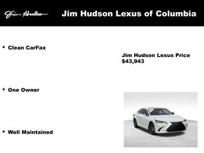 2024 Lexus ES 350 L/Certified Unlimited Mile Warranty