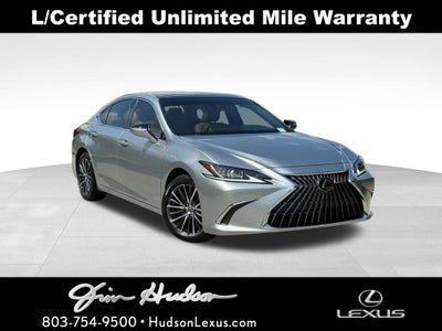 2023 Lexus ES 350 Navigation L/Certified Unlimited Mile Warranty