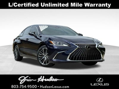 2023 Lexus ES 350 Navigation L/Certified Unlimited Mile Warranty