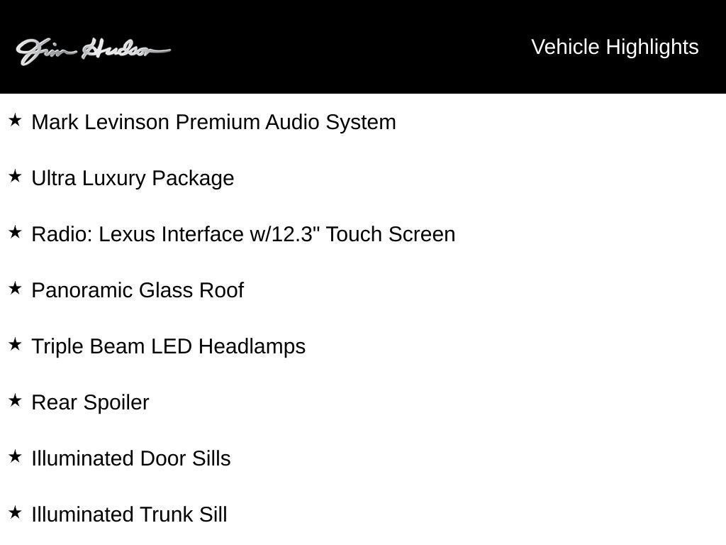 2025 Lexus ES 350 Ultra Luxury