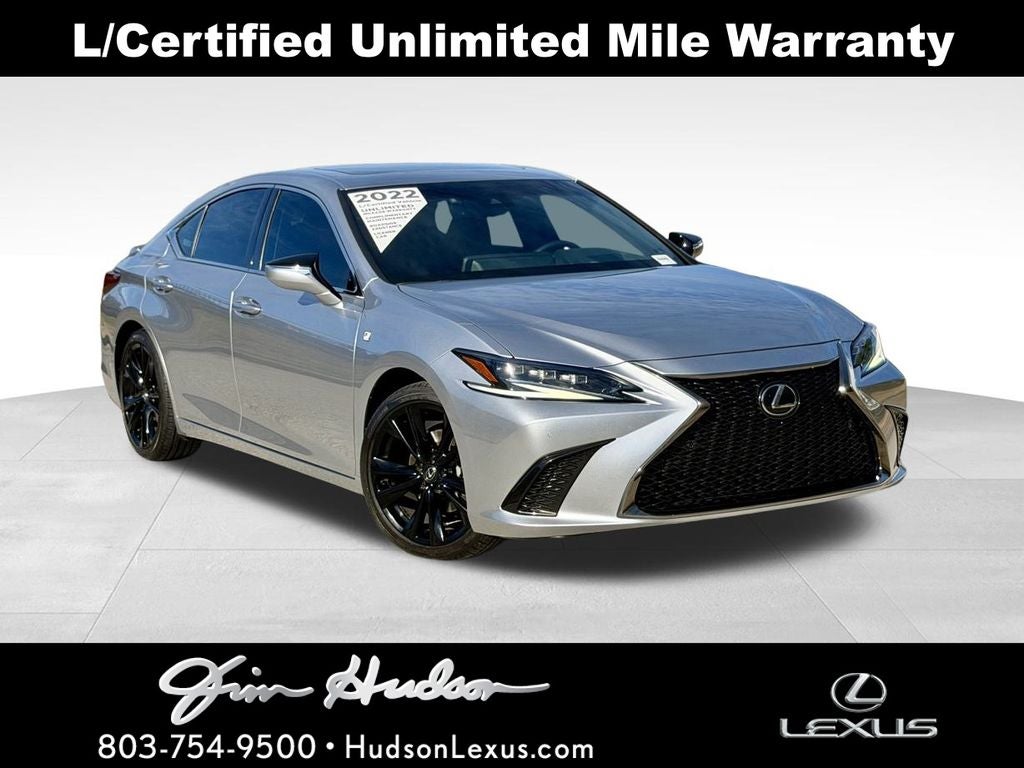 2022 Lexus ES 350 F Sport Navigation Mark Levinson L/Certified Unlimited Mil