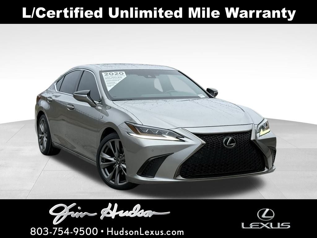 2020 Lexus ES 350 F Sport Navigation L/Certified Unlimited Mile Warranty