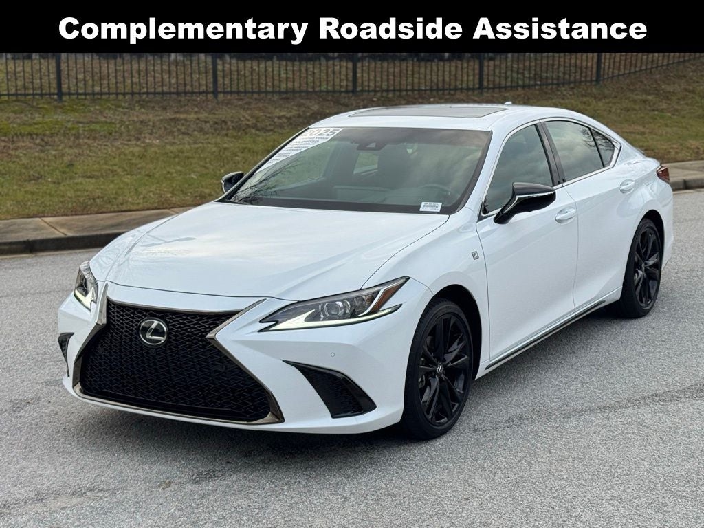 2025 Lexus ES 350 F Sport Navigation L/Certified Unlimited Mile Warranty