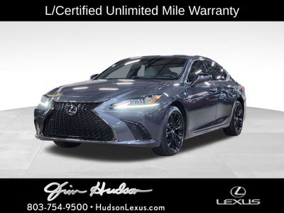 2024 Lexus ES 350 F Sport L/Certified Unlimited Mile Warranty