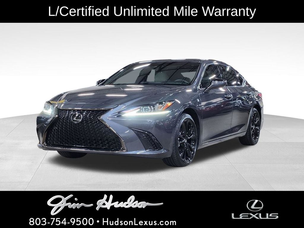 2024 Lexus ES 350 F Sport L/Certified Unlimited Mile Warranty