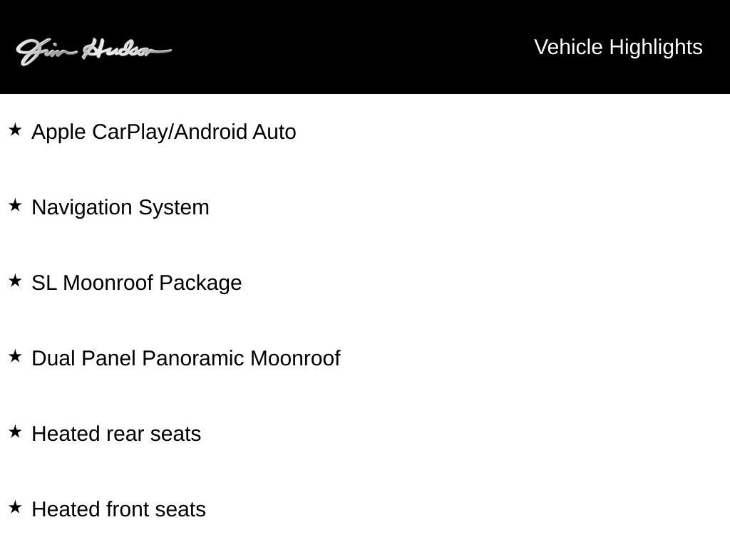 2021 Nissan Murano SL Moon Roof Package