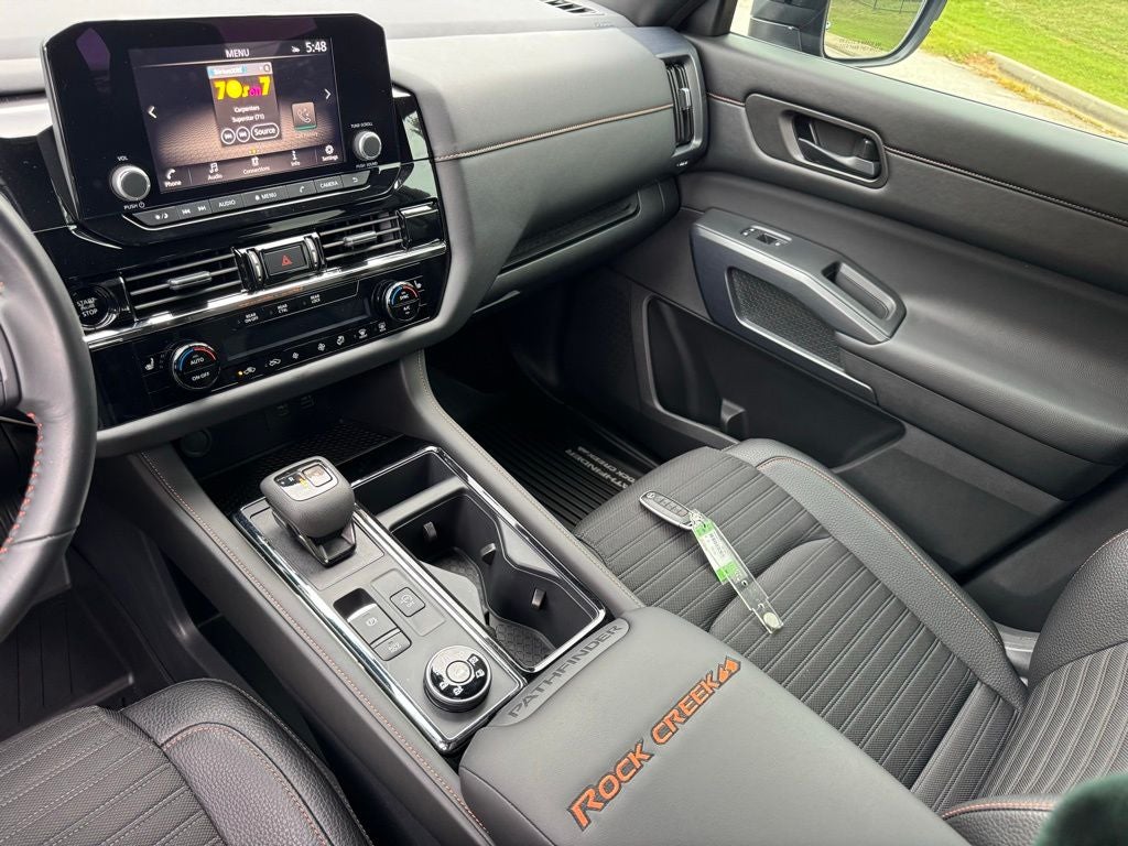 2025 Nissan Pathfinder Rock Creek Second Row Captain Chairs