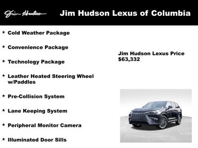 2024 Lexus TX 350 Premium Convenience Technology Navigation L/Certified Unli