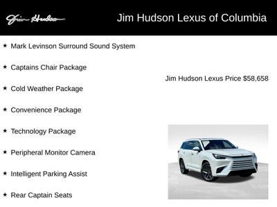 2024 Lexus TX 350 Luxury Convenience Technology Navigation L/Certified Unli