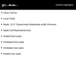 2024 Toyota Grand Highlander Platinum All Wheel Drive