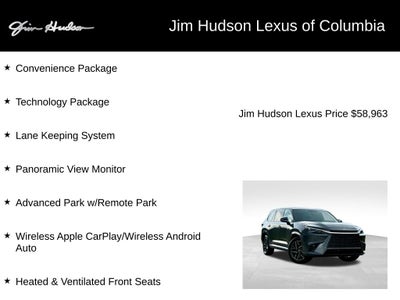 2025 Lexus TX 350 Premium Convenience Technology Navigation L/Certified Unli