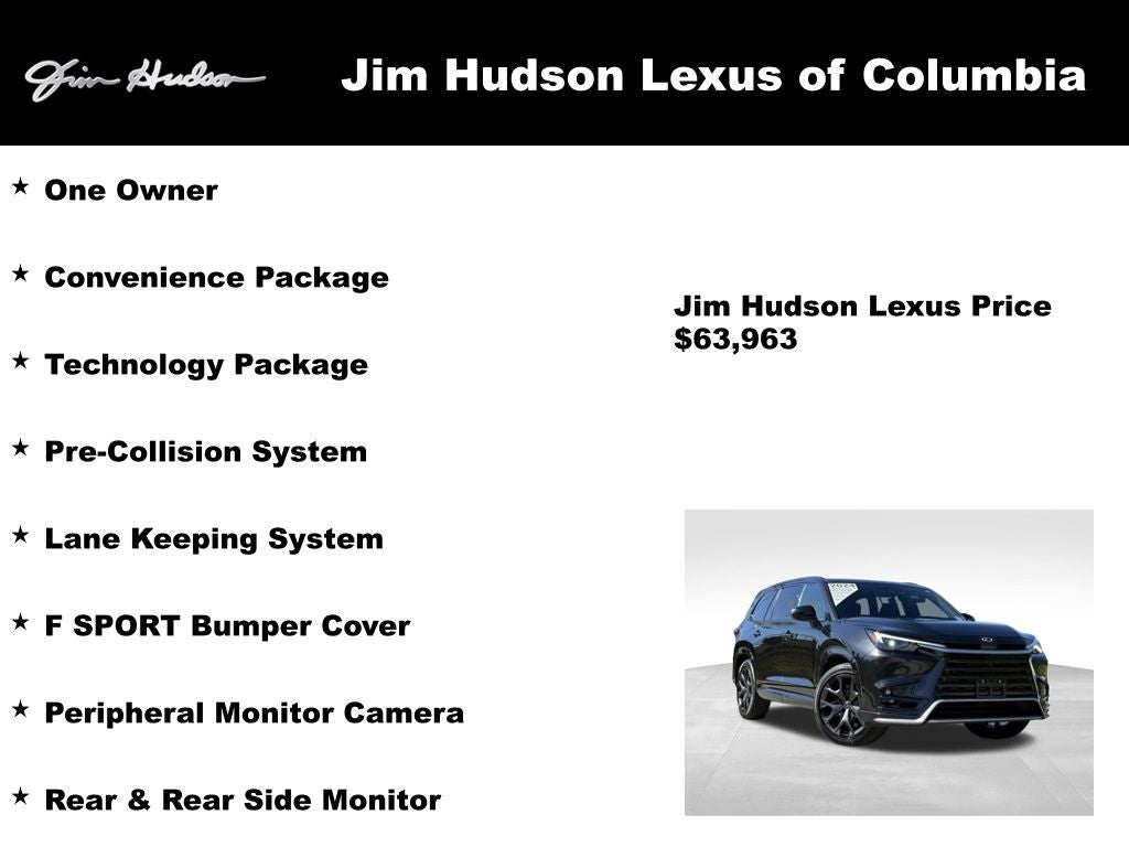 2024 Lexus TX 500h F SPORT Premium