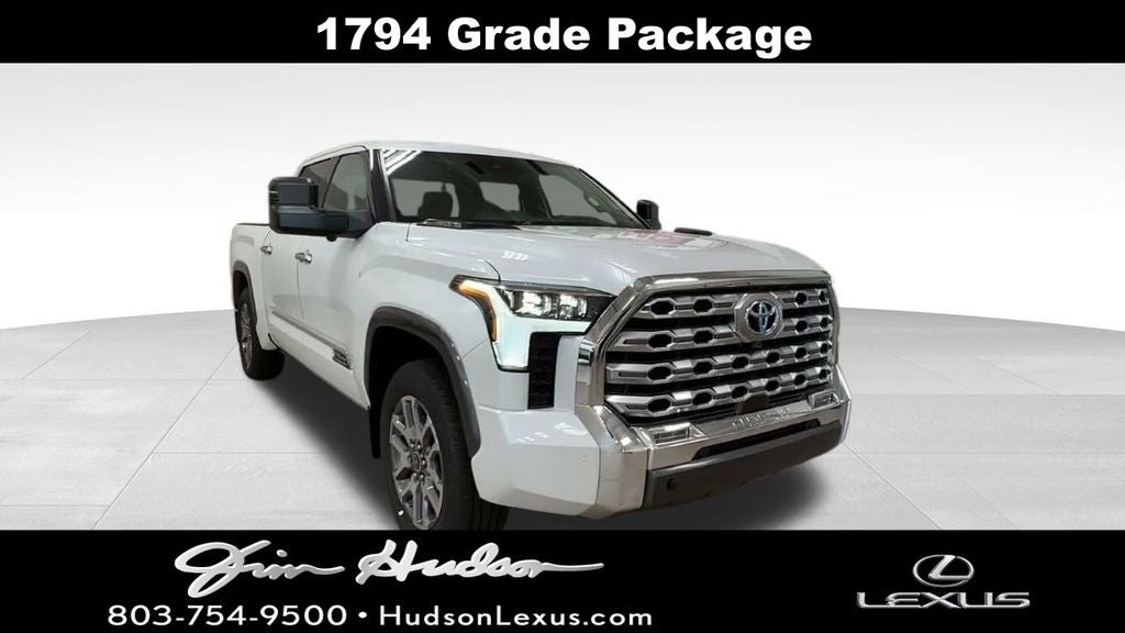 2024 Toyota Tundra Hybrid 1794 Edition 437 hp/583 lb-ft 10-Spd Auto Trans with Sequential