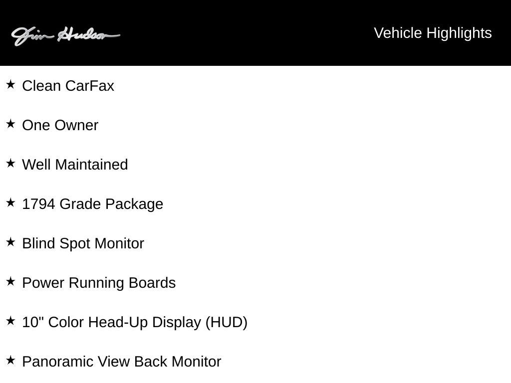 2024 Toyota Tundra Hybrid 1794 Edition 437 hp/583 lb-ft 10-Spd Auto Trans with Sequential