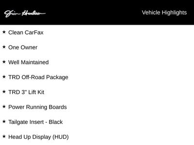 2026 Toyota Tundra Platinum TRD Off-Road Package